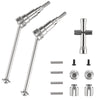 Haiboxing 1/18 Rc Cars Spare Parts Metal Front Universal Shafts & Metal Diff. Cups & Pins & Lock Nut M3 M1884 Apply To 2021 New 