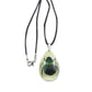 Realbug Green Chafer Beetle Glow In The Dark Necklace, Small , Black