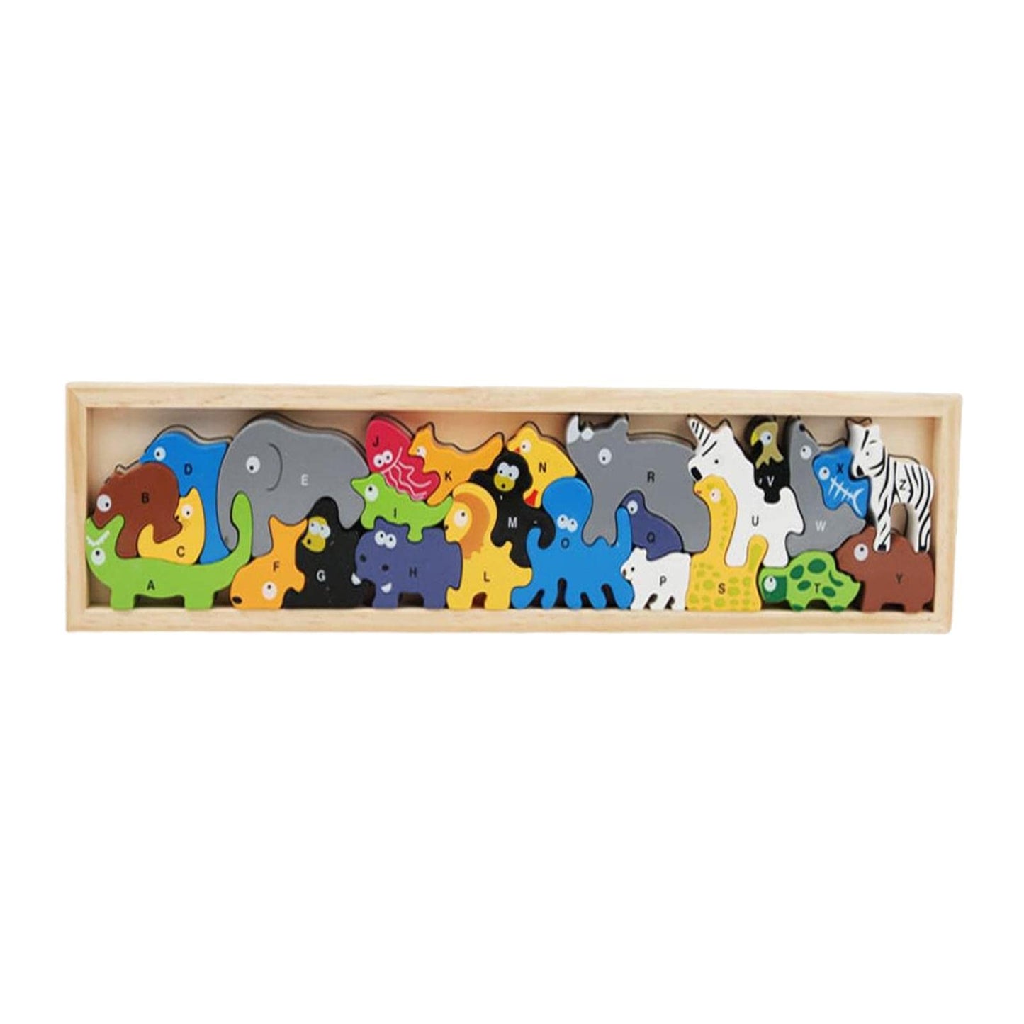Club BollywoodFine Motor Skills Balance Game Creativity Logical Wood Stacking Block For Game Animal|Baby|Toys For Baby|Developme
