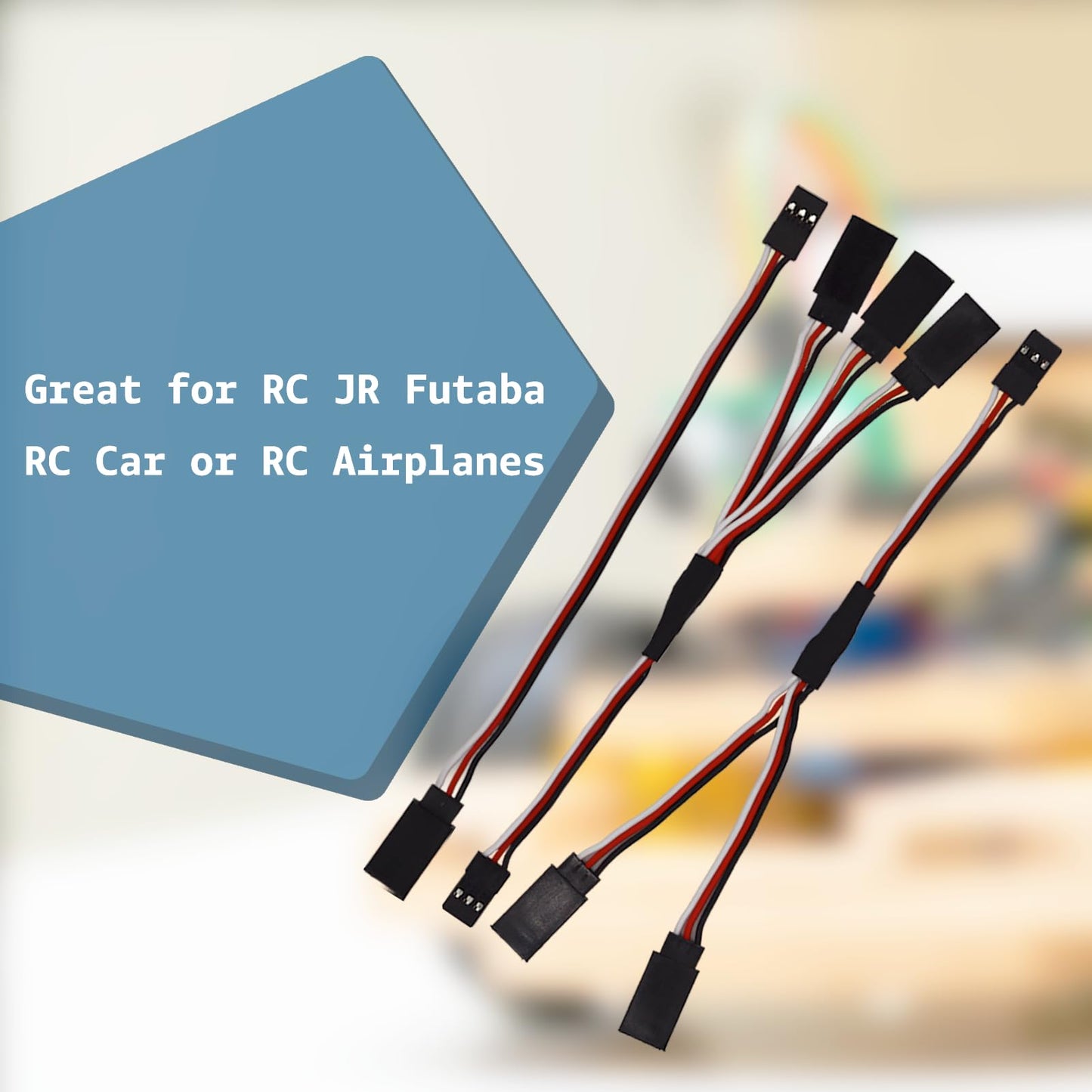 Jst Y Splitters 1 Male To 2 Female And 1 Male To 3 Female, Rc Servo Y Connector 3 Pin, Servo Y Harness Lead, Rc Servo Extension