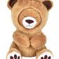 Whatsitsface 12 Inch Teddy Bear Plush With 6 Different Faces