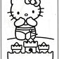 Hello Kitty Coloring Activity Book and Sticker Set for Kids