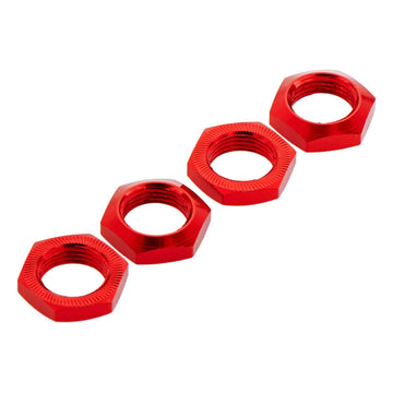 ARRMA Aluminum Wheel Nut 17mm Red: Nero (4), ARAC9428