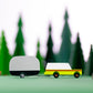 Candycar Wooden Diecast Collection - Airstream Camper, Premium Handcrafted Beech Wood Toy Car