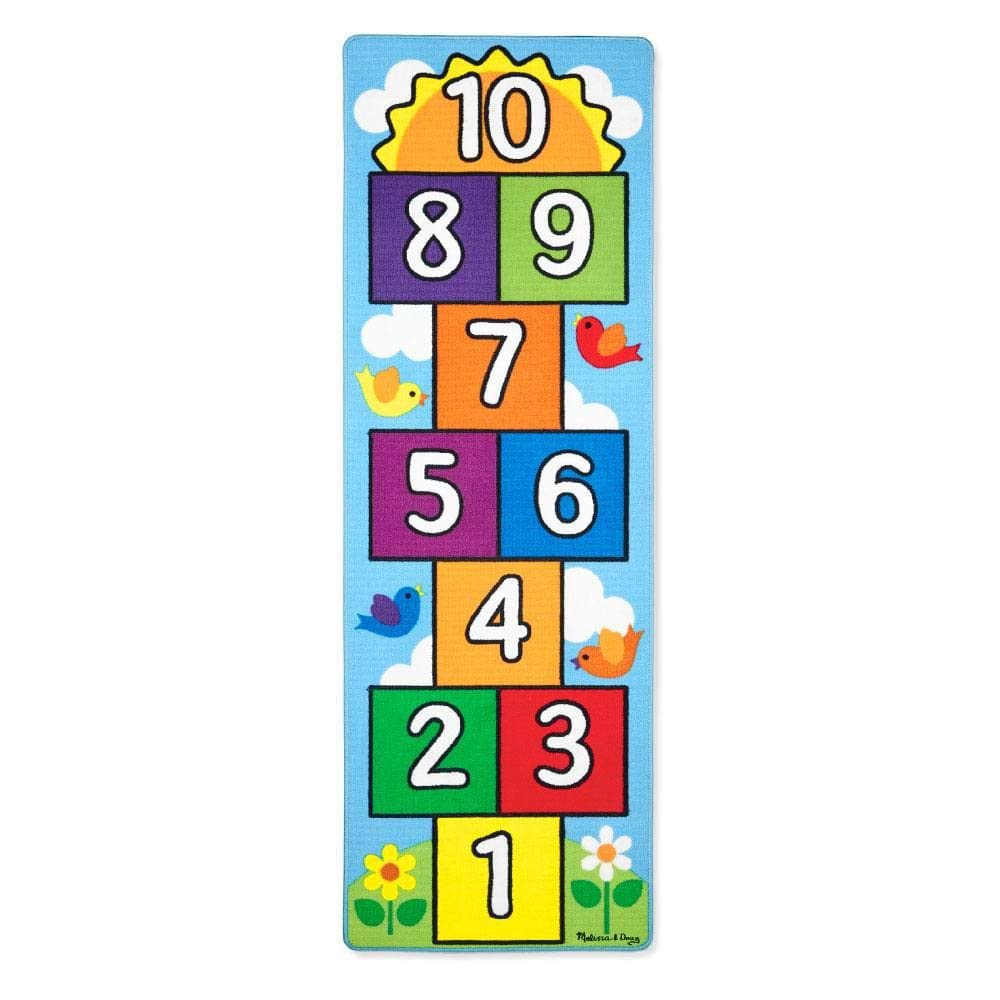 Hop & Count Hopscotch Rug