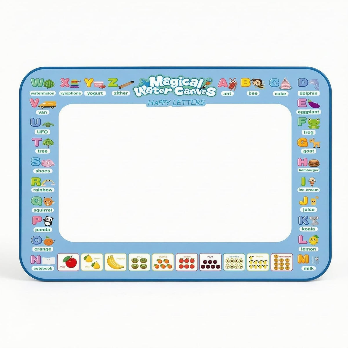 Ojiva MessMessless Water Drawing Mat Reusable Water Doodle Mat Educational Toy Large For Toddlers, Kids, Floor Play, Travel, 80