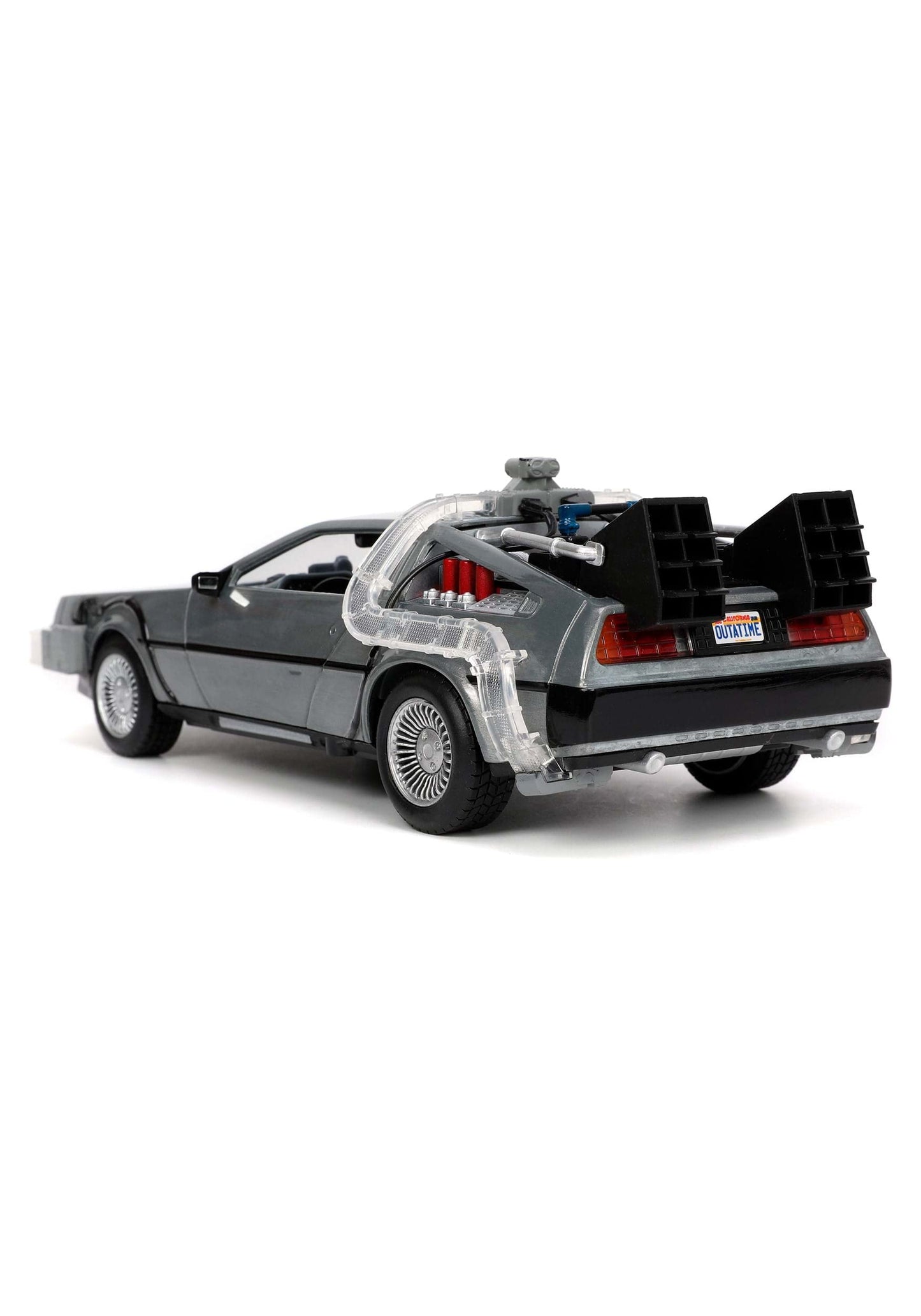 Jada Toys BTTF Part I TIME Machine WLight 124 DIE-cAST Vehicle