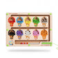 Bliss Hues Magnetic Color And Number Maze Board Puzzle Counting, Matching And Fine Motor Skills Activity Toy For Toddlers (Ice C