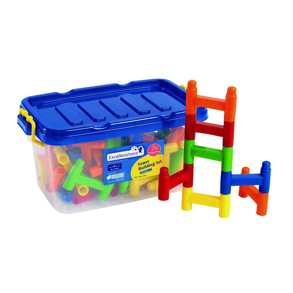 Excellerations Tower Building Set - 50 Pieces (Item # Tow)