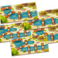 Ankama Draftosaurus Marina - Add Dino-meeples, 2-5 Players, 15-20 mins, Ages 8+, Multicoloured, Model ANK270