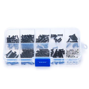 Benedict Harry RC Screw Kit RC Repair Tool Set for Hardware Fasteners for 1/18 TRX4M RC Crawler Car Upgrade for 1/18 TRX4-M RC C