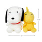 Hallmark Large Better Together Peanuts Magnetic Plush (Snoopy & Woodstock) 10.5 Stuffed Toys, Easter Gifts for Kids