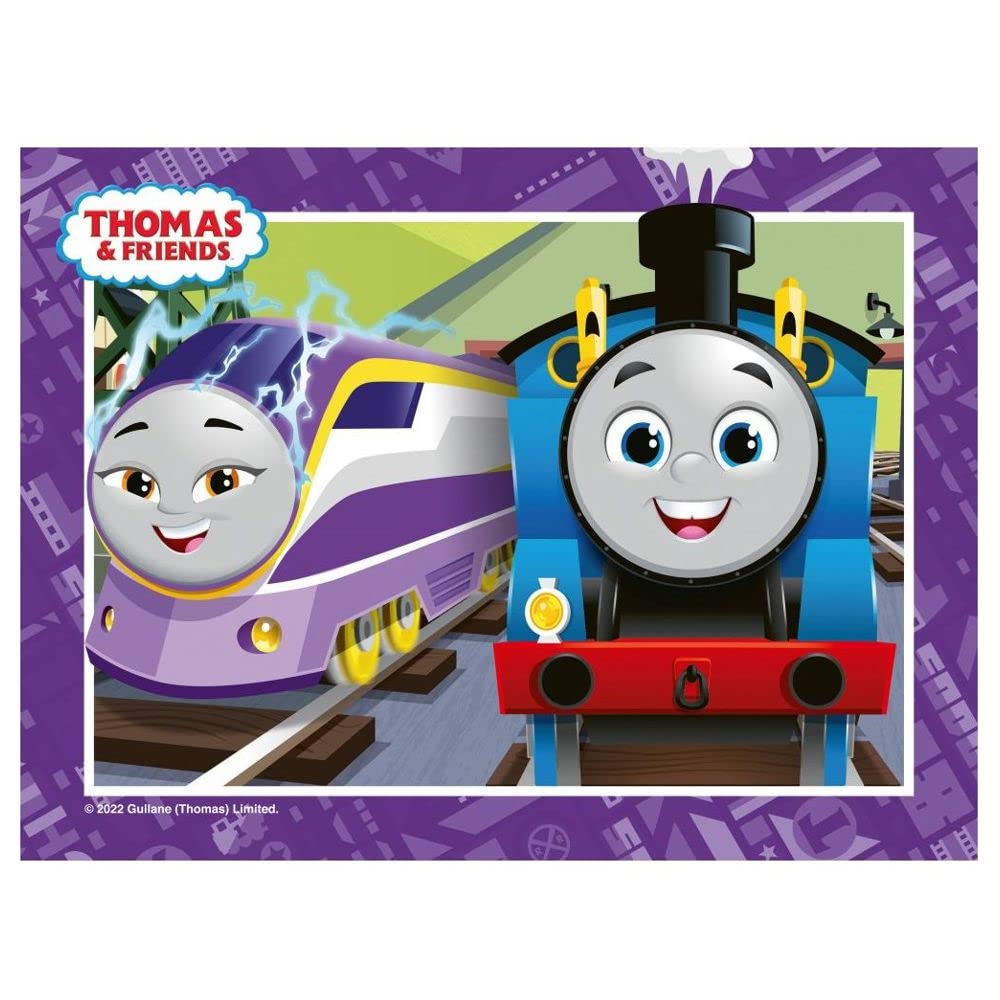 Ravensburger Thomas & Friends Jigsaw Puzzles for Kids Age 3 Years Up - 4 in a Box (12, 16, 20, 24 Pieces) - Educational Toys for