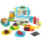 Fs Pretend Play Cash Register Toys With Scanner, Calculator, Large Drawer, Microphone, Play Food, Supermarket Cashier Register T