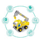 Ferthor Fun 7 in 1 STEM Toys Erector Set for Boys Age 8-12 Learning Engineering Kids Building Blocks Model Kits Metal Construction Toys for Kids 8 9 10 11 12+ Year Old(180PCS No Motor)