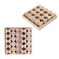 Trendivibe Wood Building Blocks Set Wooden Butterfly Block For Boys Girls Birthday Gift 25 Blocks