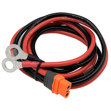 XT60i to O Ring Terminal Cable with 1M 12AWG Silicon Wire Extension Cable for RC Lipo Battery FPV Racing Drone Solar Power Stati