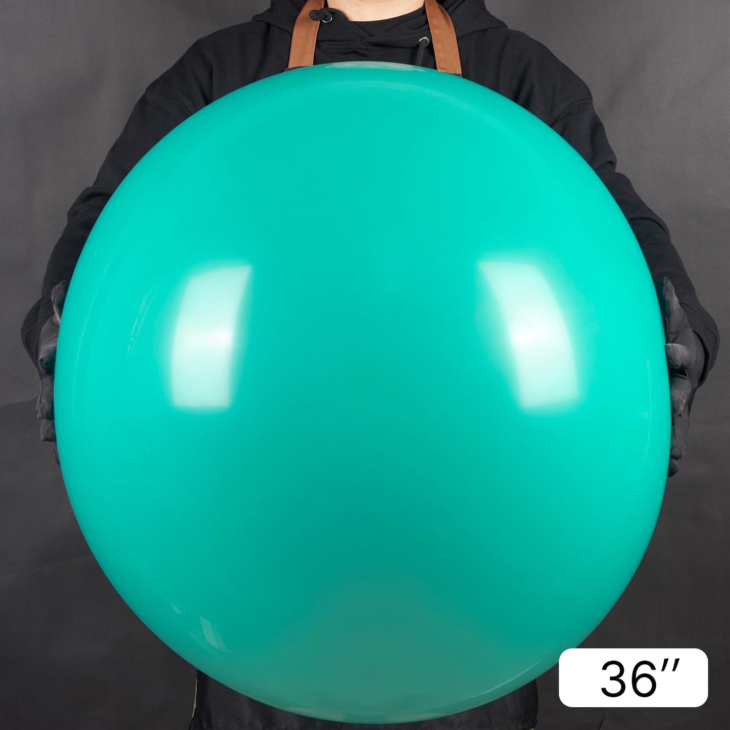 Partywoo Teal Large Balloons, 4 Pcs 36 Inch Balloons, Teal Blue Big Balloons, Turquoise Giant Balloons, Jumbo Balloons For Birthday Decorations, Baby Shower Decorations, Wedding Decorations, Teal-Y69
