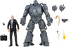 Marvel Legends Series 6-Inch Action Figure 2-Pack: Obadiah Stane & Iron Monger, Premium Plastic, Multi-color, F0218, 8 Accessories