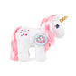 Basic Fun My Little Pony Unicorn & Pegasus Plush - Moondancer, White & Pink, Retro Stuffed Toy for Kids, Ages 3+