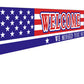 Large Welcome Home Banner, Deployment Returning Party Supplies Military Army Homecoming Party Decorations Sweet Home Decor (9.8