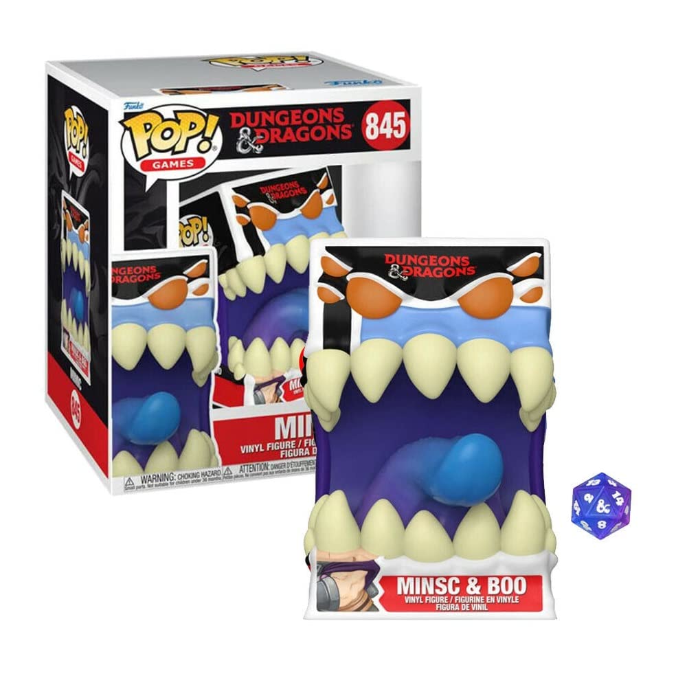 POP Funko ! Dungeons and Dragons Mimic limited availability Figure DND with D20 Bundled
