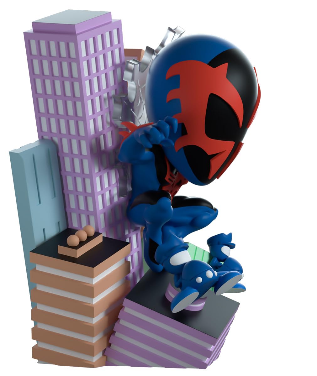 Youtooz Marvel Collection Spiderman 2099#1 5.1 Inch Vinyl Figure, Collectible Miguel O'Hara Action Figure, Spiderman Figure, Spi