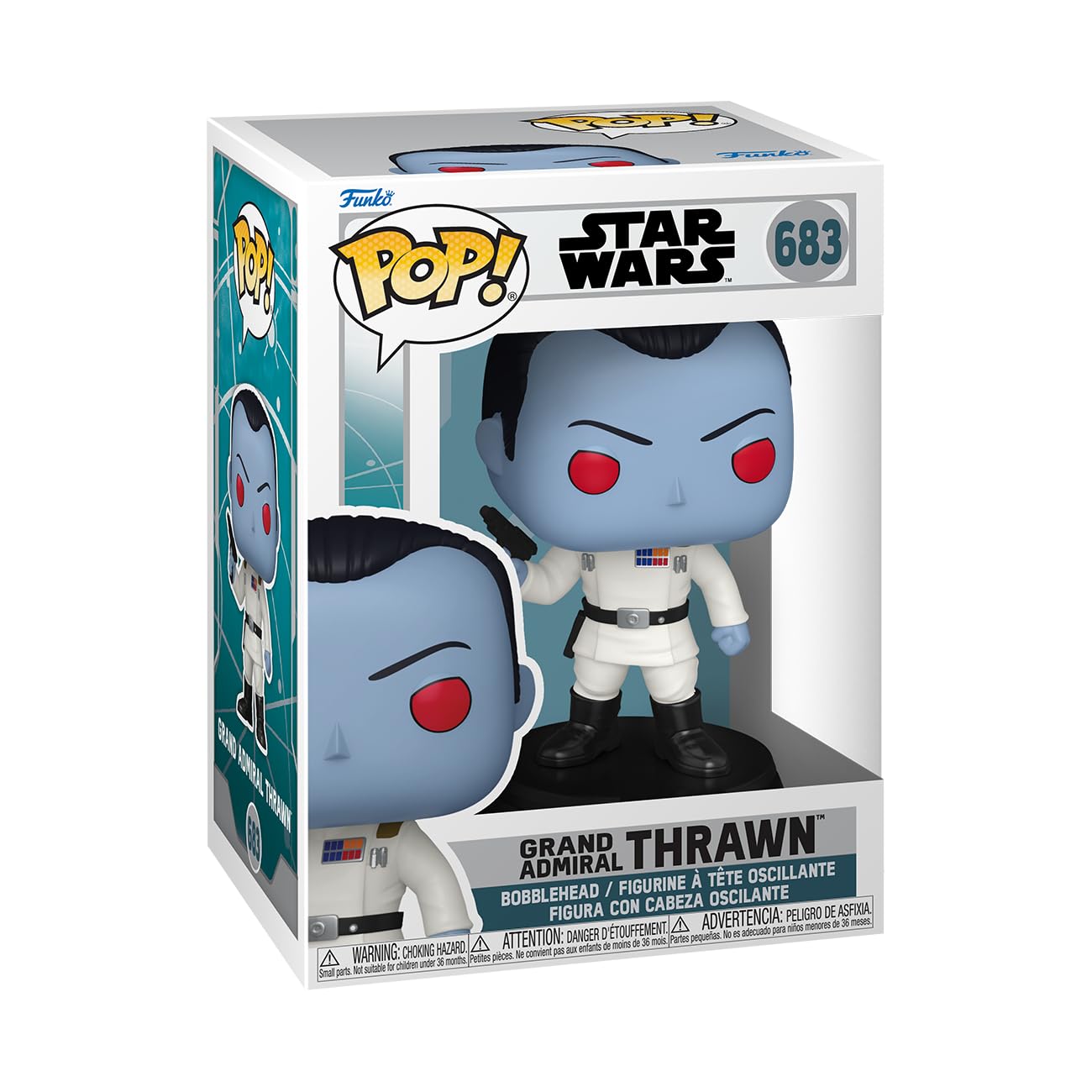 Funko Pop! Vinyl: Star Wars Ahsoka - Pop!1 - Collectable Vinyl Figure - Gift Idea - Official Merchandise - For Kids & Adults - Tv Fans - Model Figure For Collectors And Display