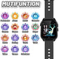 Ovv Kids Waterproof Smart Watch Boys Girls Age 3-12 With 26 Game 1.44'' Hd Touch Screen Music Player Camera Video Recorder 12/24