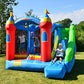 Bounceland Royal Palace Inflatable Bounce House [Blower NOT Included], Long Slide, Large Bouncing Area, Basketball Hoop and Sun