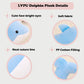 Lvpu 2Pieces Dolphin Stuffed Animals Plush Pillows Soft Sea Animal Plush Toys Dolls Stuffed Animal Plushies Gifts For Kids (Pink