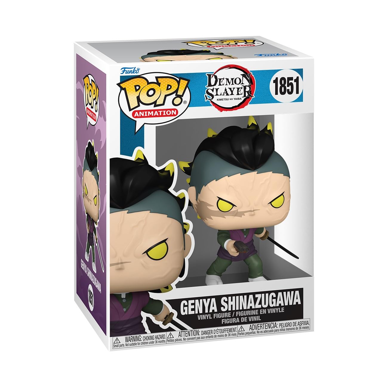 Funko Pop! Animation: Demon Slayer - Genya Shinazugawa (Demon Form)