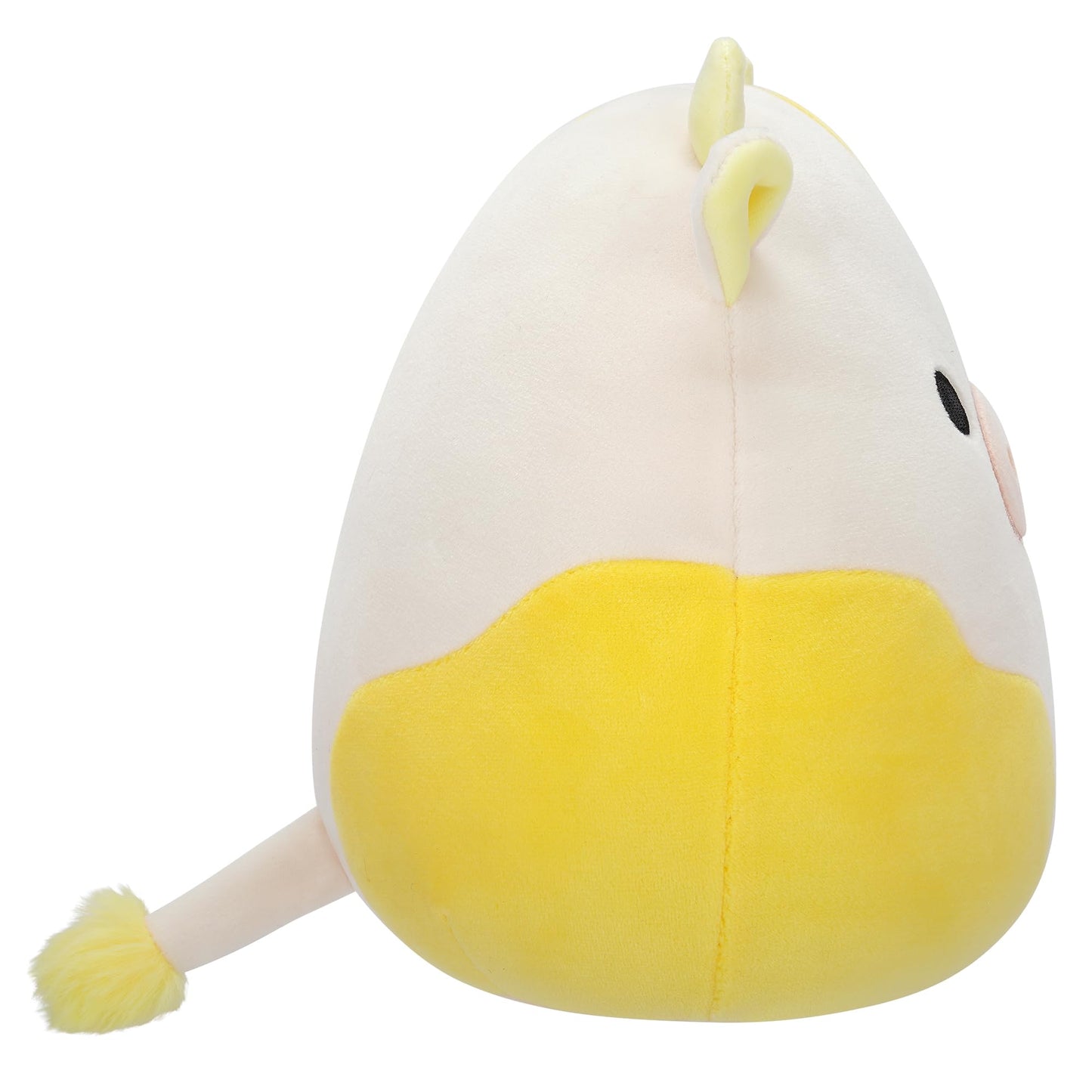 Squishmallows Original 19 cm Plush Toy - Bodie the Cow Yellow and White - Soft Official Jazwares Stuffed Animal