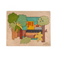 Rainforest Demolition Multilayered Wooden Puzzles For Kids | 24 Piece Jigsaw Puzzle For Kids | Learning Educational Toy And Gift For Boys Girls 3+ Years