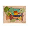 Rainforest Demolition Multilayered Wooden Puzzles For Kids | 24 Piece Jigsaw Puzzle For Kids | Learning Educational Toy And Gift For Boys Girls 3+ Years