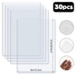 Rainmae 30 Pack 5.9 X 8.1 Jumbo Card Sleeves, Rigid Photocard Protectors For Oversized Trading Cards Sheet Protectors, Paper Sle