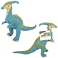 Rhode Island Novelty 12 Inch Soft Touch Parasaurolophus, 1 per Order