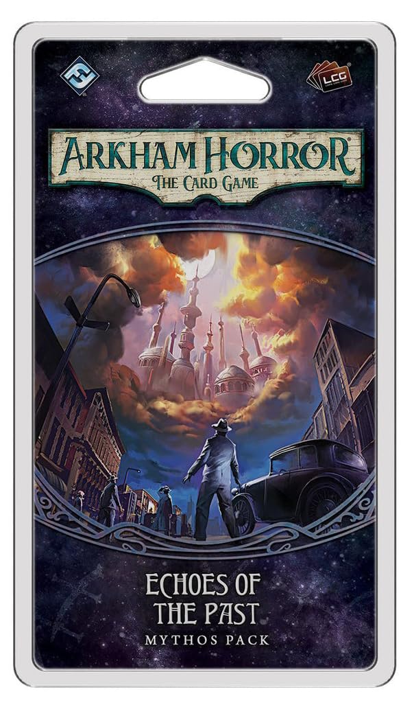 Fantasy Flight Games Arkham Horror Mythos Pack - Echoes of the Past, Cooperative Card Game for 1-4 Players, Multi-color, AHC12