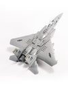 dOvOb Military F-15 Eagle Fighter Jet Building Blocks Set  Army  Toys as Gift for Kids or mature-themed (270 Pieces)