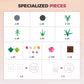 1800Pcs Building Bricks  Classic Bulk Small Blocks  Classic Building Bricks Set Basic Building Blocks(Pink Purple White)