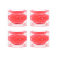 Longboard Wheels, Smooth PU Universal 60mm Skateboard Wheel Wear Resistant for Longboard for Skateboard(Red)