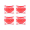 Longboard Wheels, Smooth PU Universal 60mm Skateboard Wheel Wear Resistant for Longboard for Skateboard(Red)