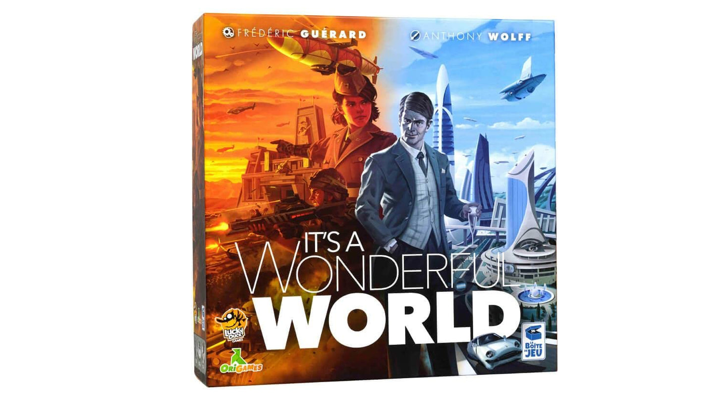 Its A Wonderful World Board Game - Build Your Empire in This Strategic Card Game for Kids and Adults, Ages 14+, 1-5 Players, 30