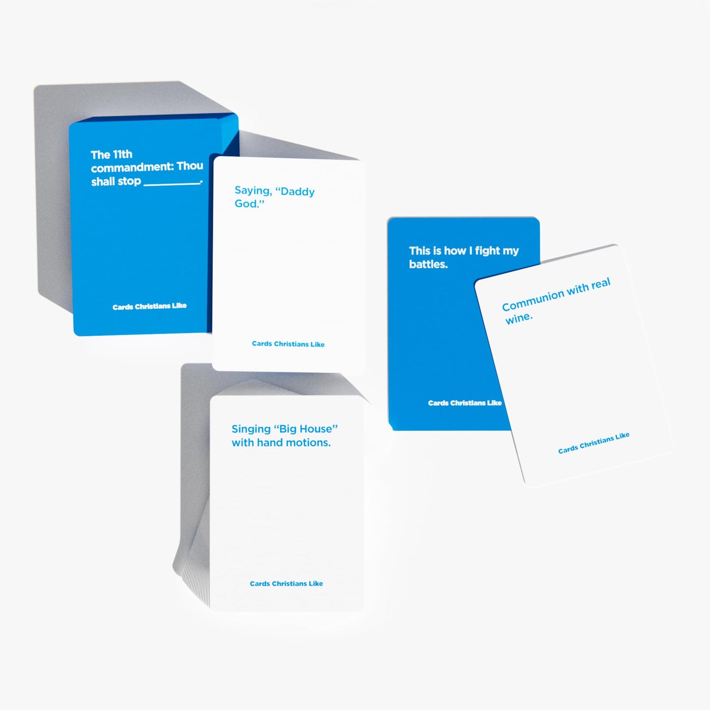 Cards Christians Like - Party Game - 600 Cards - Humorous Game Matching Prompt Cards With Funny Or Edgy Responses - Fun For Teens, Adults - Ideal For Families, Youth Groups, Bible Studies, Game Nights