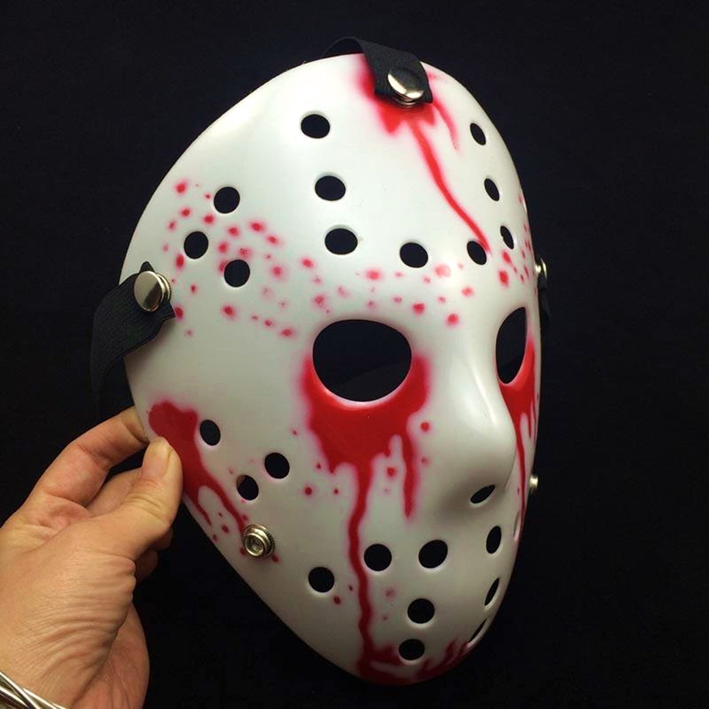 JOYFISCO Halloween Mask Horror Hockey Mask Halloween Masquerade Party Cosplay Prop Costume Mask
