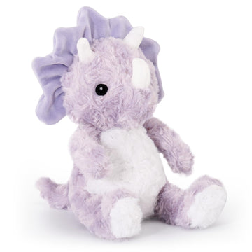 VANLINNY NEW Purple Dinosaur Plush Toy - Cuddly Cotton Stuffed Animal for Baby, Nursery & Gifts, Model SAV006