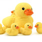 Pegmapri 14 Yellow Duck Stuffed Animal with Babies  Ducky Plush Playset with Zipper Pocket  5pcs Ducklings Toys Plushie Birthday Gift for Kids Boy Girl