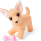 American Girl Barker Posey Tan Dog For 18-Inch Dolls Plus Pet Accessories