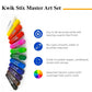 The Pencil Grip Kwik Stix Master Art Set 60 Colors, Includes Classic, Metallic, Neon, Jewel, Pastel and Earth Colors, TPG-690