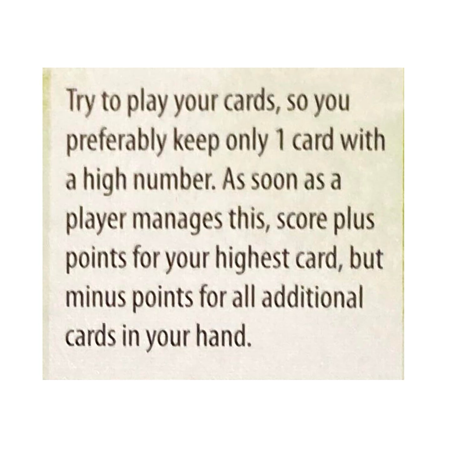 Rio Grande Games: Ftw?! - Card Game, For The Win, Lowest Points Wins, Party Game, The Tricky Card Game For 2-6 Players, Ages 14+, 25 Min